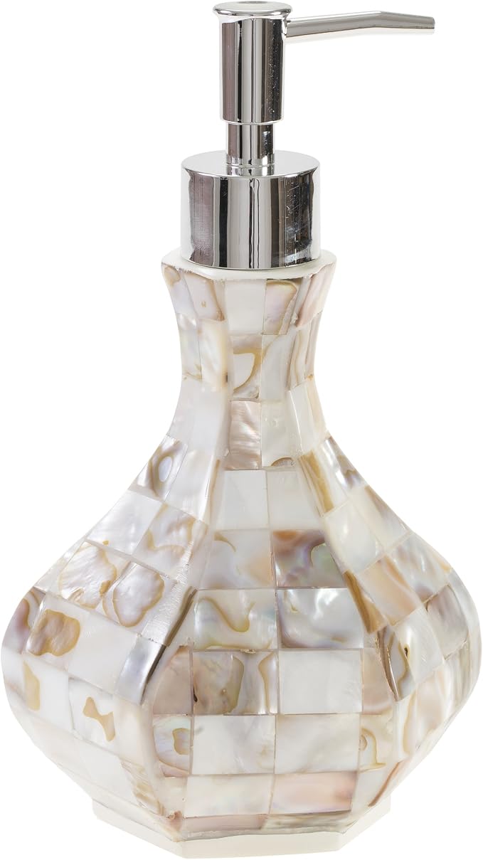 Milano Hand Soap Dispenser for Bathroom, Decorative Countertop Lotion Dispenser by CreativeScents
