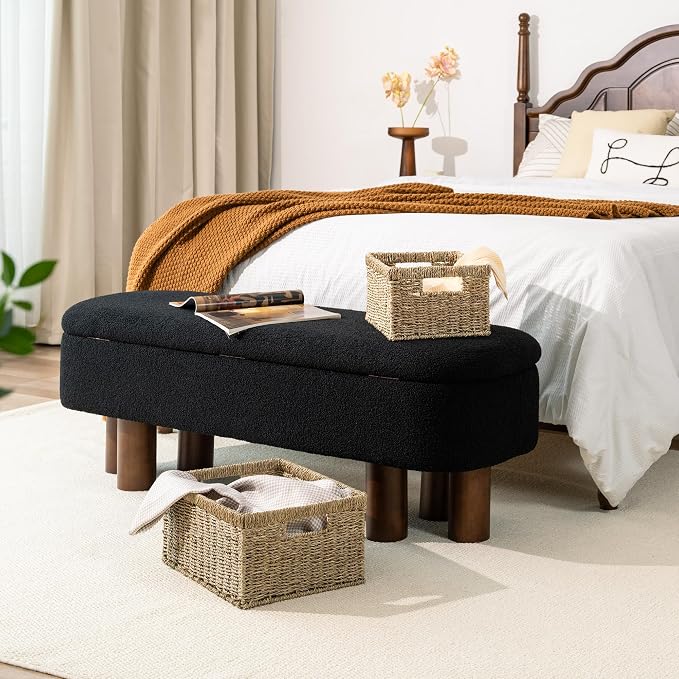 StorageWorks Wicker Storage Baskets, Handwoven Seagrass Basket - Image 5