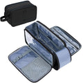 ZEEMO Travel Toiletry Bag for Men, Medium Water-Resistant Double-Sided by ZEEMO