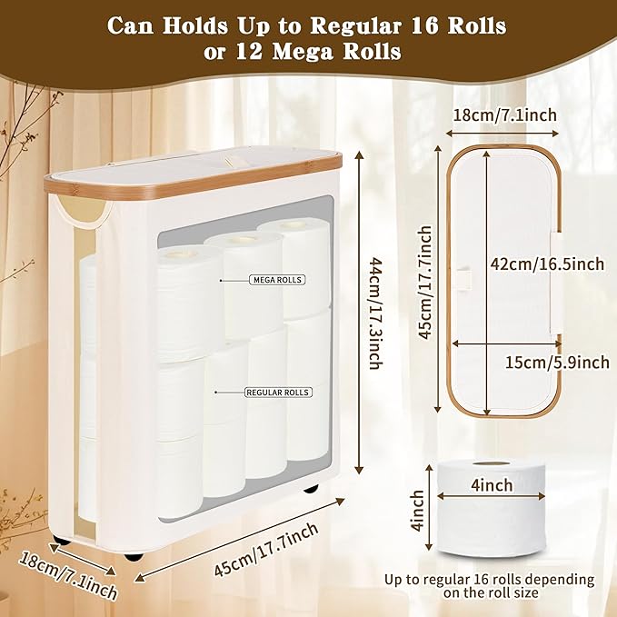 Toilet Paper Storage Basket - Image 2