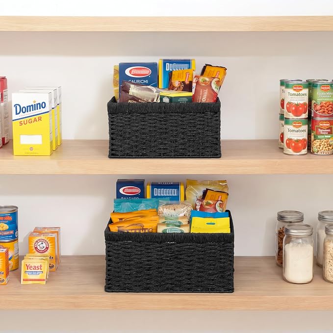 StorageWorks Wicker Storage Baskets - Image 7