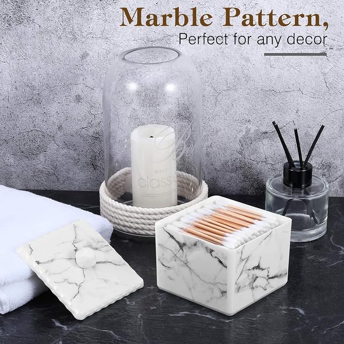 Luxspire Cotton Swab Storage Box - Image 4
