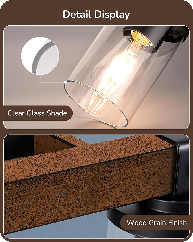 EDISHINE Farmhouse Vanity Lights - Image 2