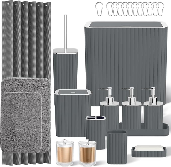 Bathroom Accessory Set by LetUsMakeHomeYourFavoriteDestination