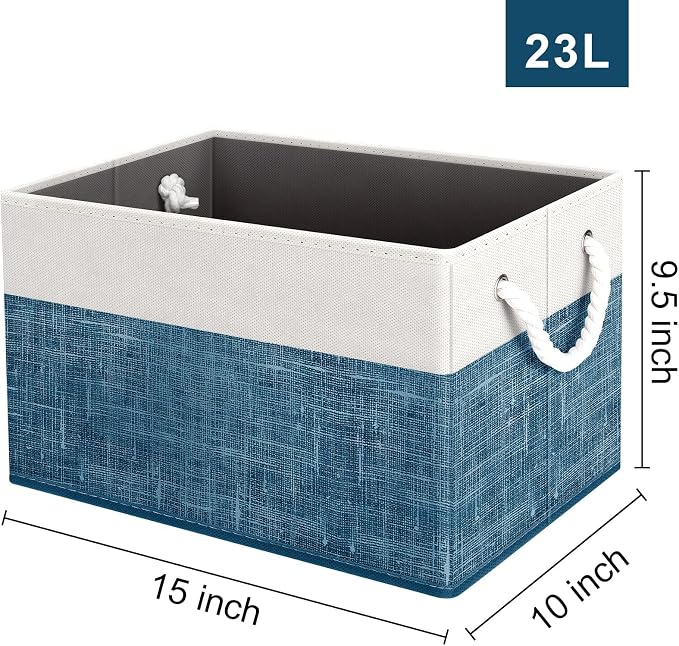 Fab totes Storage Bins, Foldable Storage Baskets - Image 2