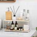Bathroom Counter Organizer 10s Tool-Free Install, 2 Tier Bathroom Organizers by Edergoo