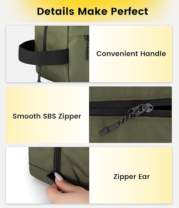 Vorspack Travel Toiletry Bag for Men - Image 5