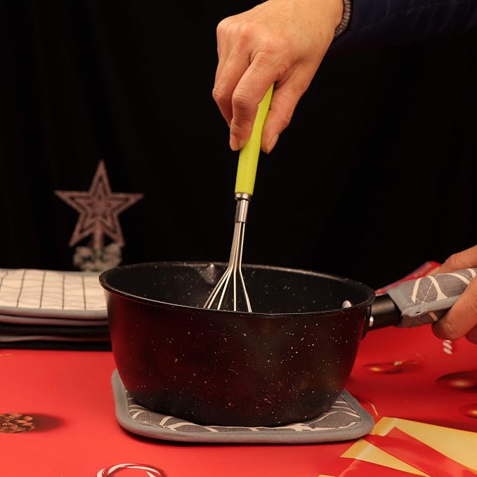 Heat Resistant Potholders Hot Pads-6 Kitchen Pot Holders Set - Image 5