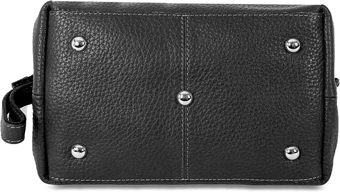 KomalC Premium Buffalo Leather Toiletry Bag - Image 7