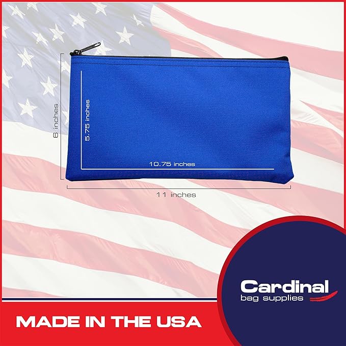 Multipack of 2 Compact Zipper Cloth Pouches, Zipper Bag, Travel Toiletry - Image 2