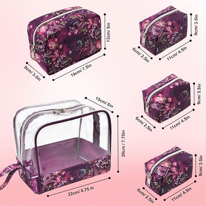 Emma & Chloe Travel Toiletry Bags - Image 7