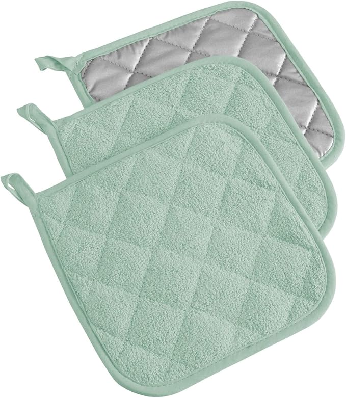 DII Basic Terry Collection Quilted 100% Cotton, 3 Piece - Image 4
