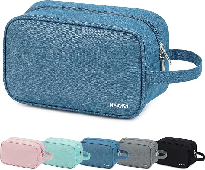 Narwey Travel Toiletry Bag for Women Traveling Dopp Kit Men Travel Bag for by Narwey