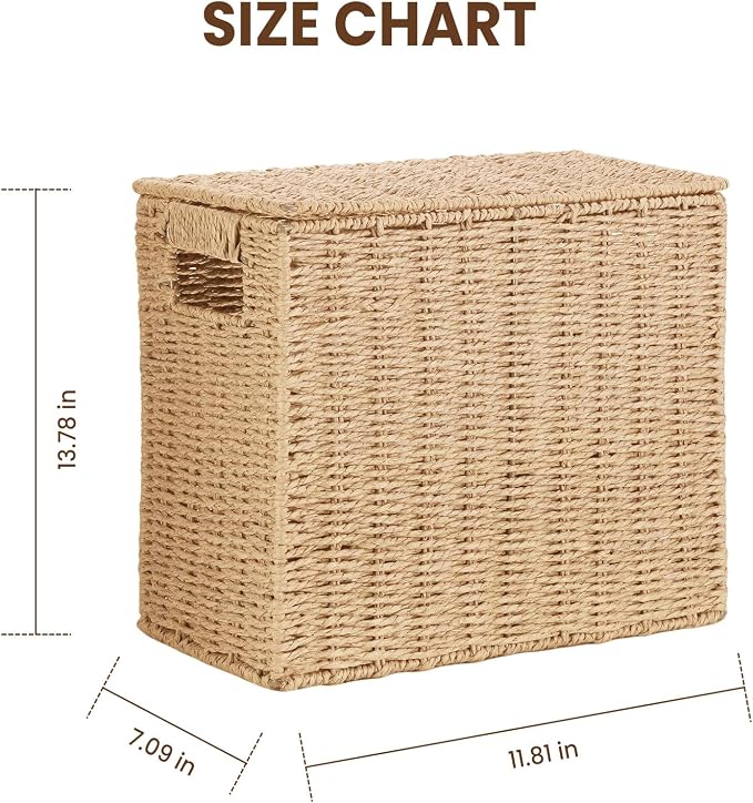 14 Inch Toilet Paper Storage Basket - Image 2