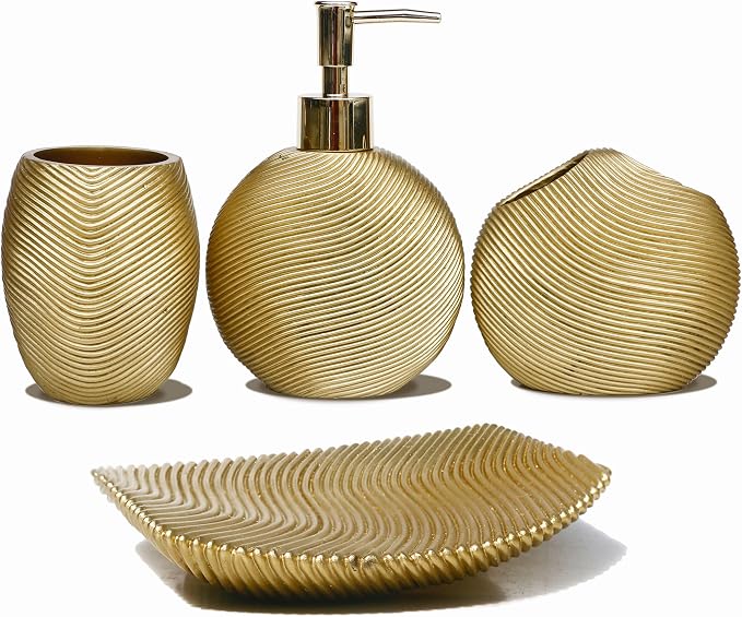 LUANT Bathroom Accessories Set Including Cup, Toothbrush Holders, Soap Dishes by LUANT