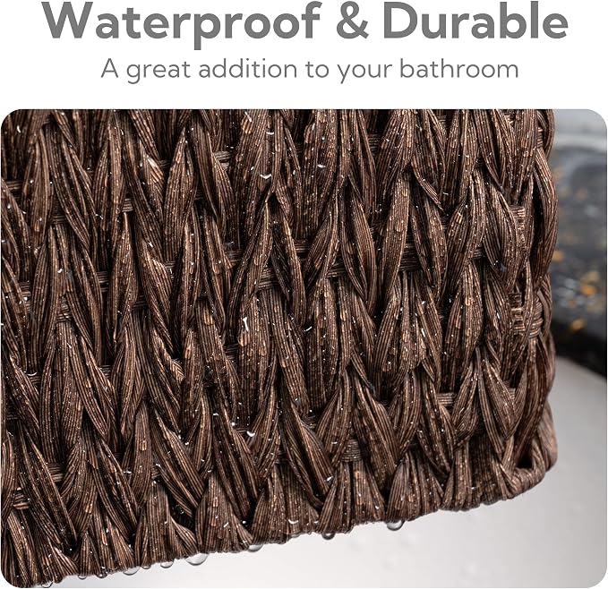 GRANNY SAYS Wicker Baskets for Organizing, Nesting Storage Baskets for Shelves - Image 5