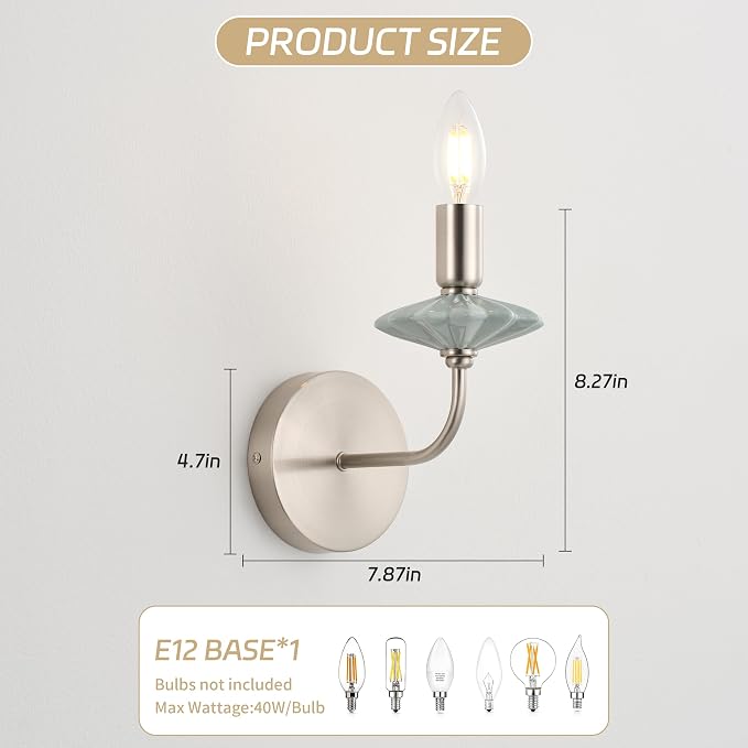 Modern Retro Wall sconces Set of Two - Image 4