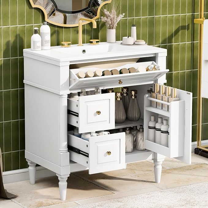 Harper & Bright Designs 30" Bathroom Vanity by HarperBrightDesigns