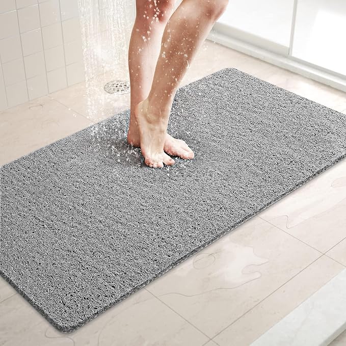 LuxStep Shower Mat Bathtub Mat, 36x16 inch, Non-Slip Bath Mat by LuxStep