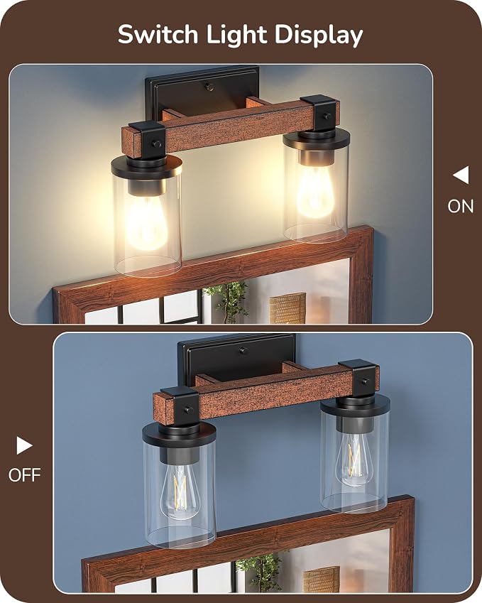 EDISHINE Farmhouse Vanity Lights - Image 5