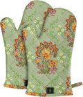 Oven Gloves Extra Long Cotton Cooking Gloves by BONTHEE