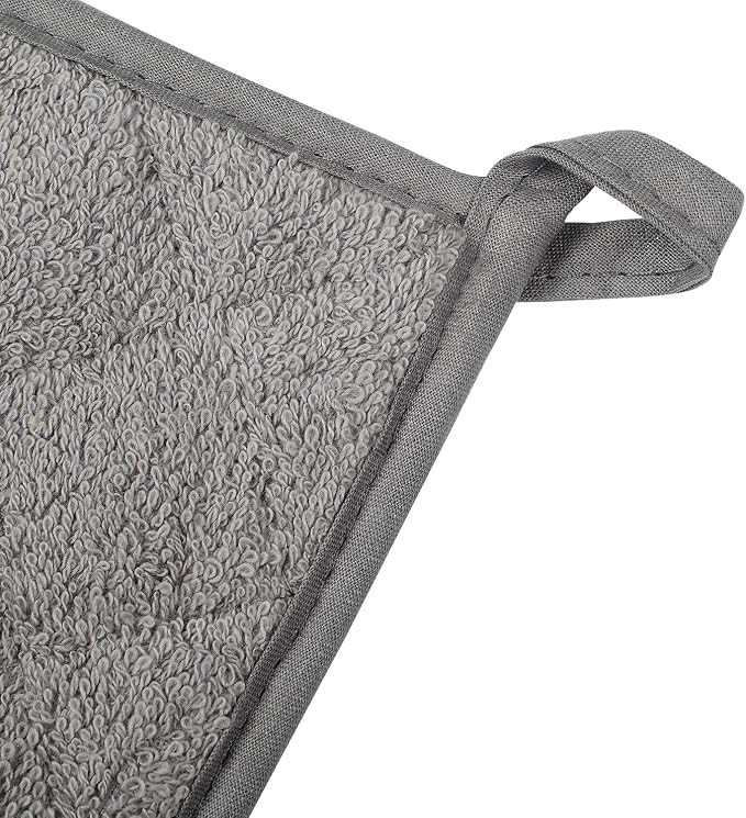 100% Cotton Kitchen Everyday Basic Terry Pot Holder Heat Resistant Coaster - Image 6