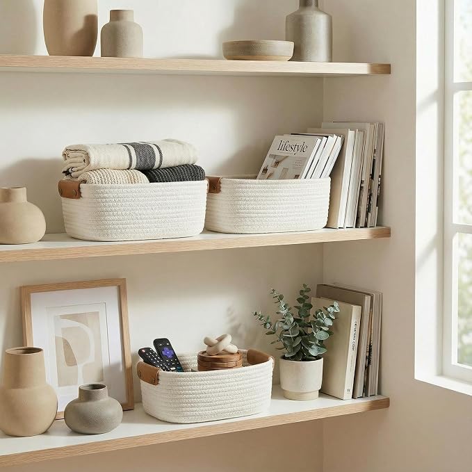 Beautiful Storage Basket Set of 3 - Image 9