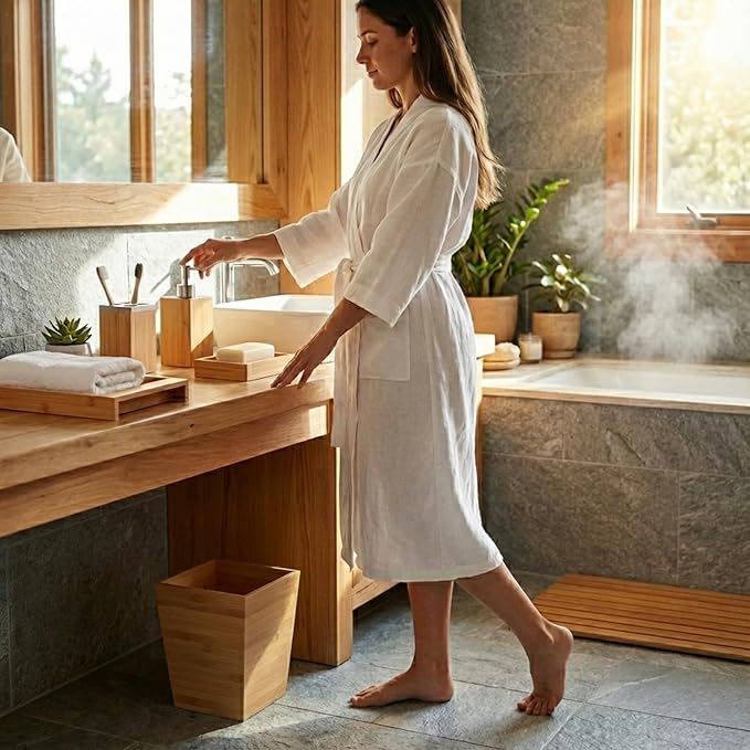 5-Piece Bathroom Decor Set - Image 7