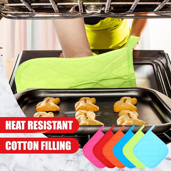 Uiifan 30 Pieces Cotton Pot Holders - Image 6