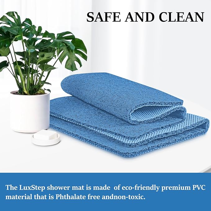 LuxStep Shower Mat Bathtub Mat, 40x16 inch, Non-Slip Bath Mat - Image 5