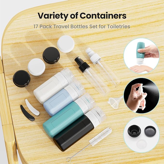 17 Pack Travel Bottles - Image 6