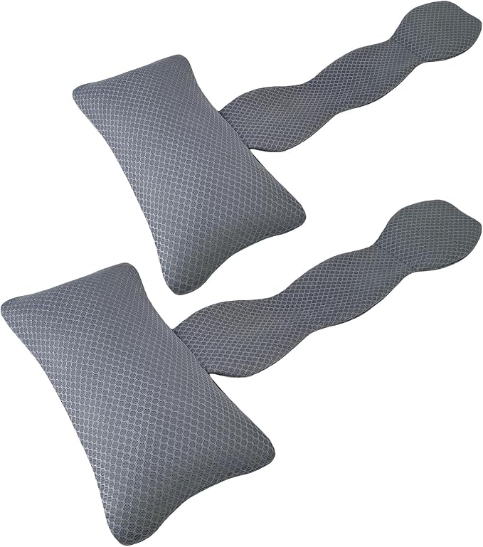 REEZEIVI 2 Pack Hot Tub Headrest Pillow, Chaise Lounge Pillows Outdoor 3D air by REEZEIVI