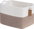 Goodpick Woven Storage Baskets for Organizing 18" x 14" x 12" Large Blanket by Goodpick