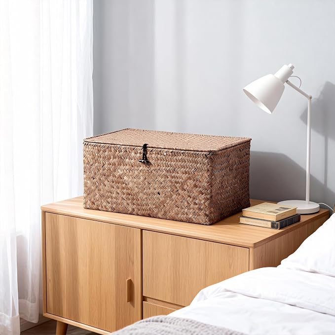 Nonam Seagrass Storage Large Basket - Image 7