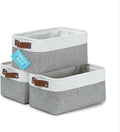 OrganiHaus Small Fabric Storage Baskets by OrganiHaus
