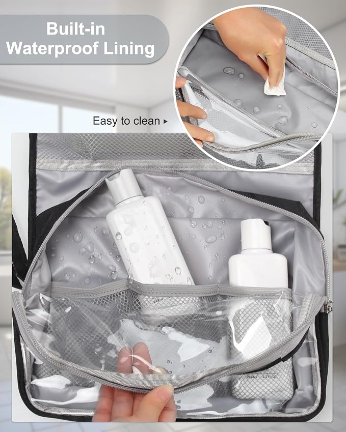 Relavel Travel Hanging Toiletry Bag - Image 9
