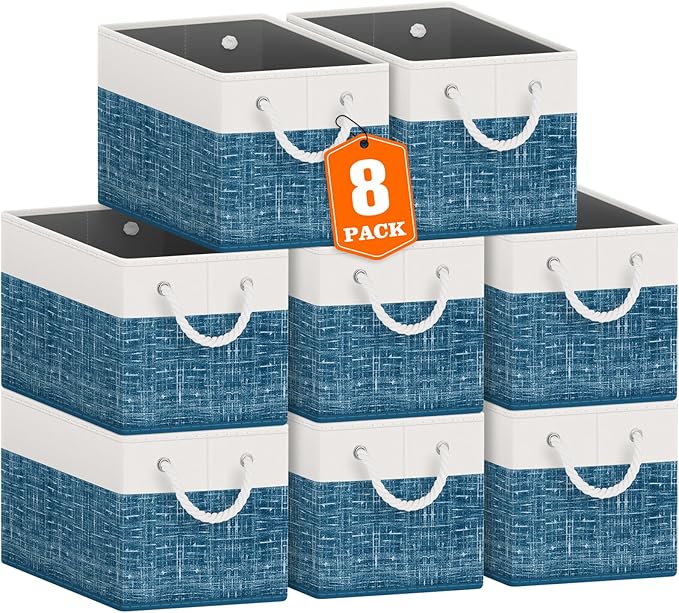 Fab totes Storage Bins, Foldable Storage Baskets by Fabtotes