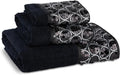 Zahari Home Sinatra Modern Bathroom Towel Set 3 Piece Towel Bath Towel by ZahariHome
