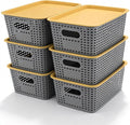 AREYZIN Plastic Storage Bins by AREYZIN