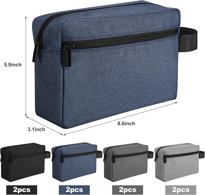 Sanwuta 8 Pcs Travel Toiletry Bag - Image 2