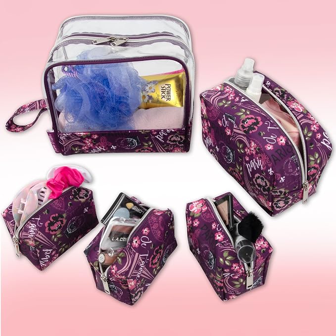 Emma & Chloe Travel Toiletry Bags - Image 3