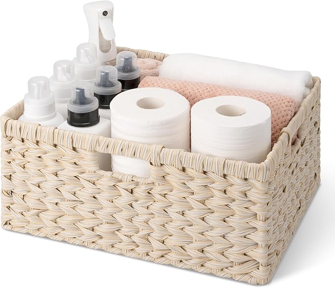 GRANNY SAYS Basket for Organizing, Wicker Storage Baskets for Shelves, Woven by GRANNYSAYS