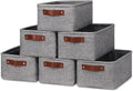HNZIGE Foldable Fabric Storage Baskets, Empty Gift Baskets by HNZIGE