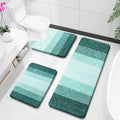 OLANLY Bathroom Rugs Sets 3 Piece, Soft Absorbent Microfiber Bath Mats and by OLANLY