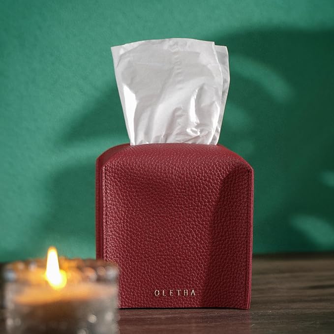 OLETHA Square Tissue Box Cover - Image 2