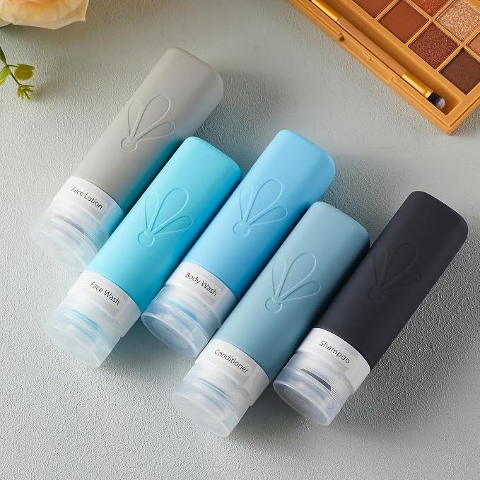 INSFIT Travel Bottles for Toiletries, TSA Approved 3oz Travel Size Toiletries - Image 6