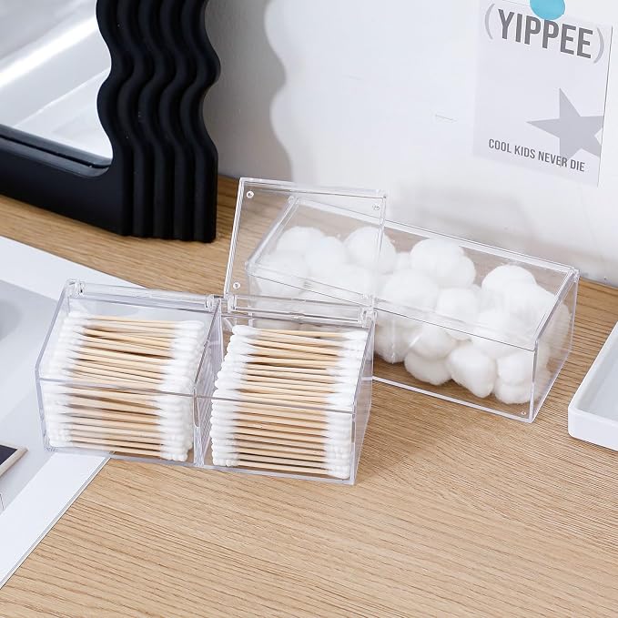 2 Pack Qtip Holder Dispenser - Image 4