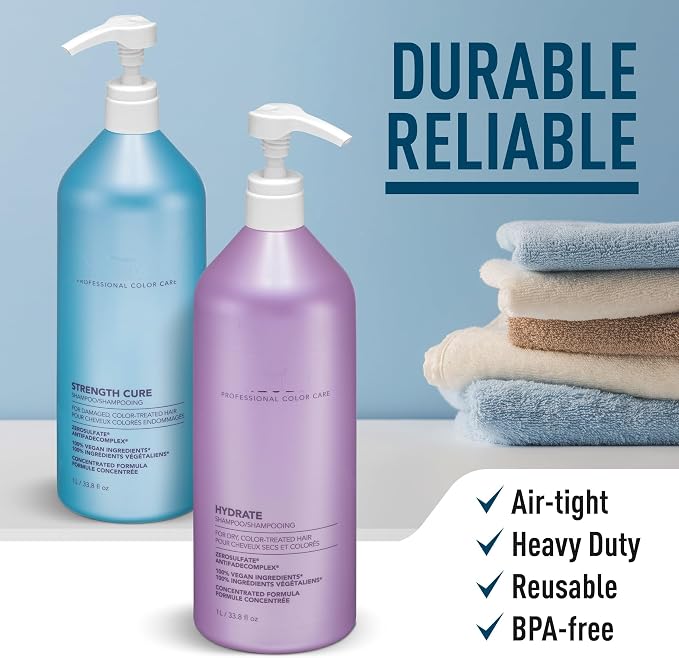 Pump Dispenser for Pureology Shampoo and Conditioner 33.8 oz Bottles - Image 2