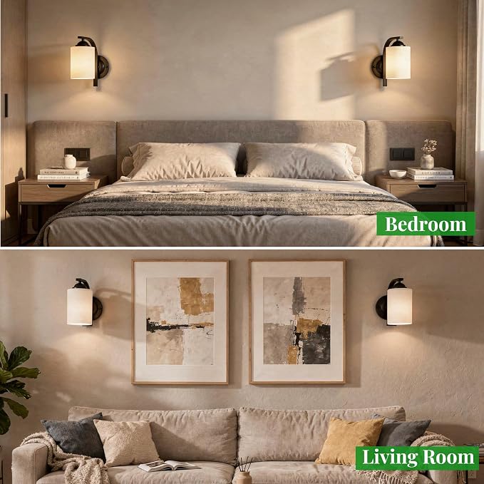 Wall Sconces Lights Lamp for Bedroom Bathroom, Modern Vanity Light Fixtures - Image 9