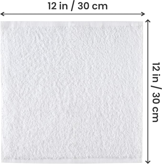 Utopia Towels 12 Pack Cotton Washcloths Set, 100% Ring Spun Cotton, Premium - Image 2